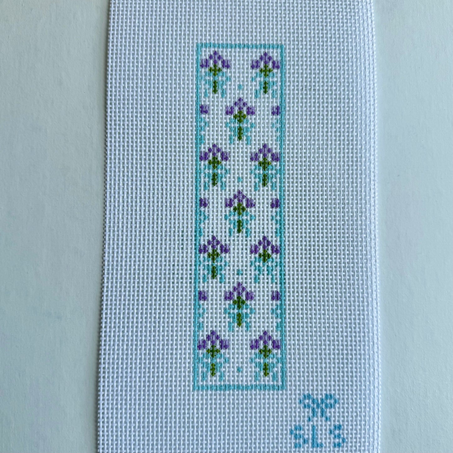 Bouquets and Bows Needlepoint Canvas