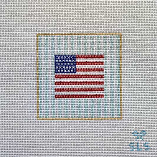 Flag Square Coaster