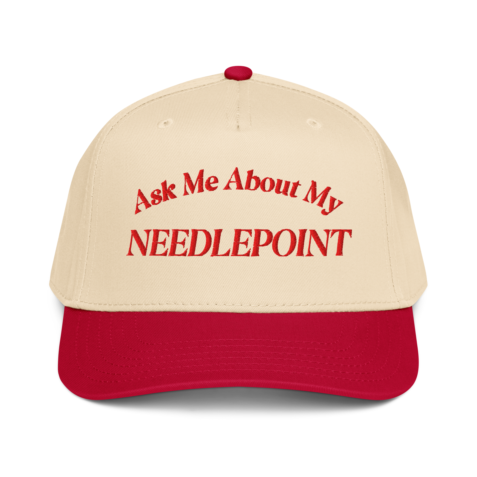Ask Me About My Needlepoint