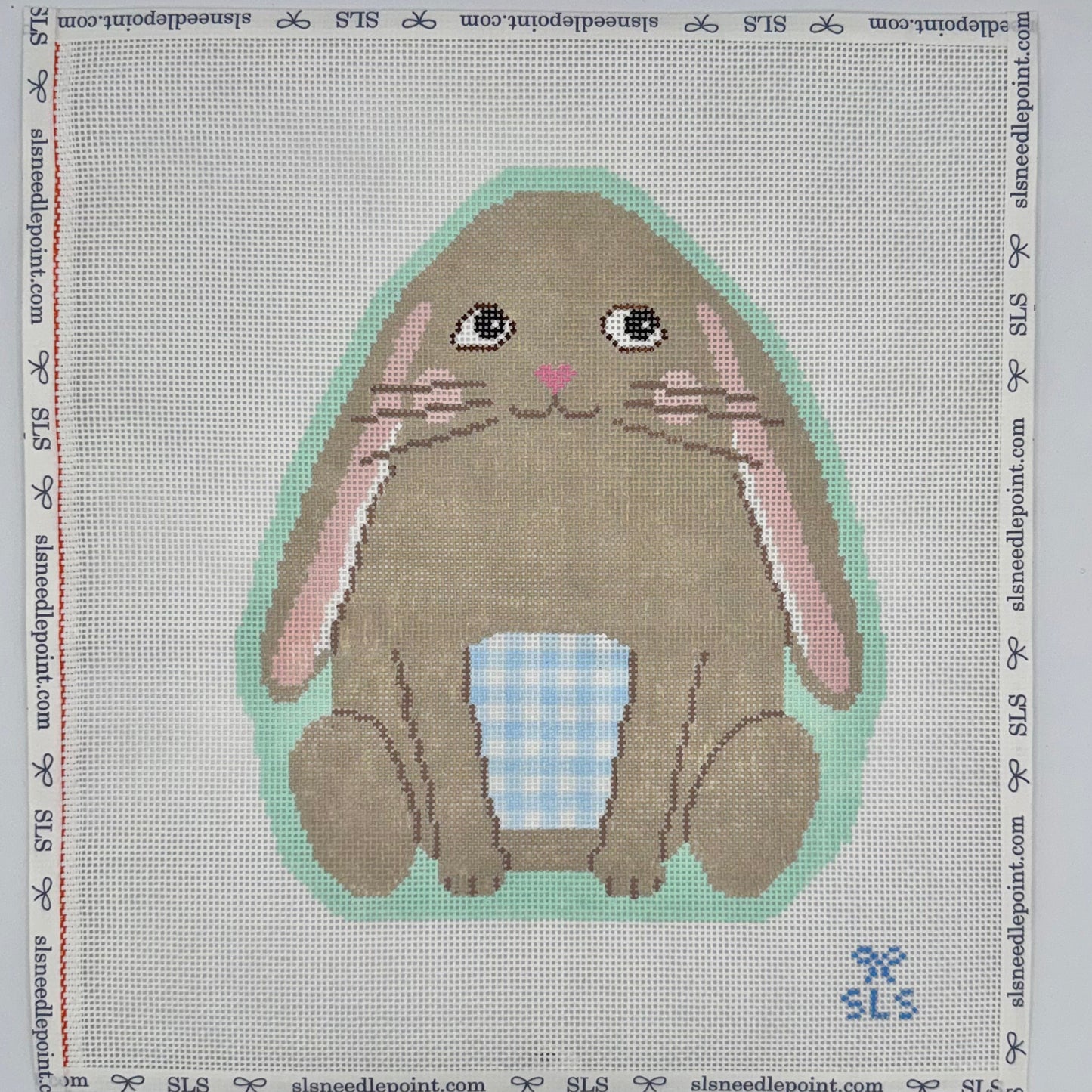 Bunny Buddy Needlepoint Canvas, preorder