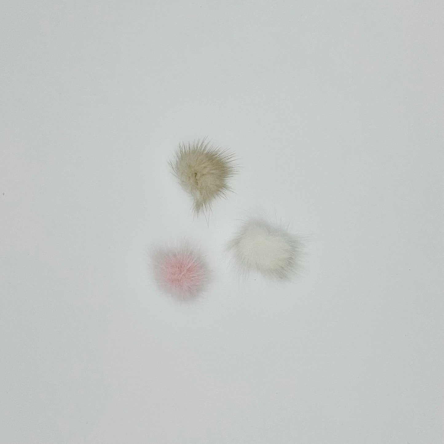 Mink Pom Pom Needlepoint Finishing Accessory