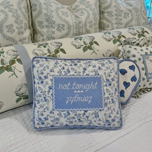 Tonight / Not Tonight Needlepoint Canvas