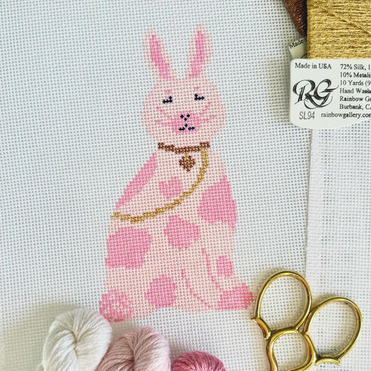 Pink Chinoiserie Bunny