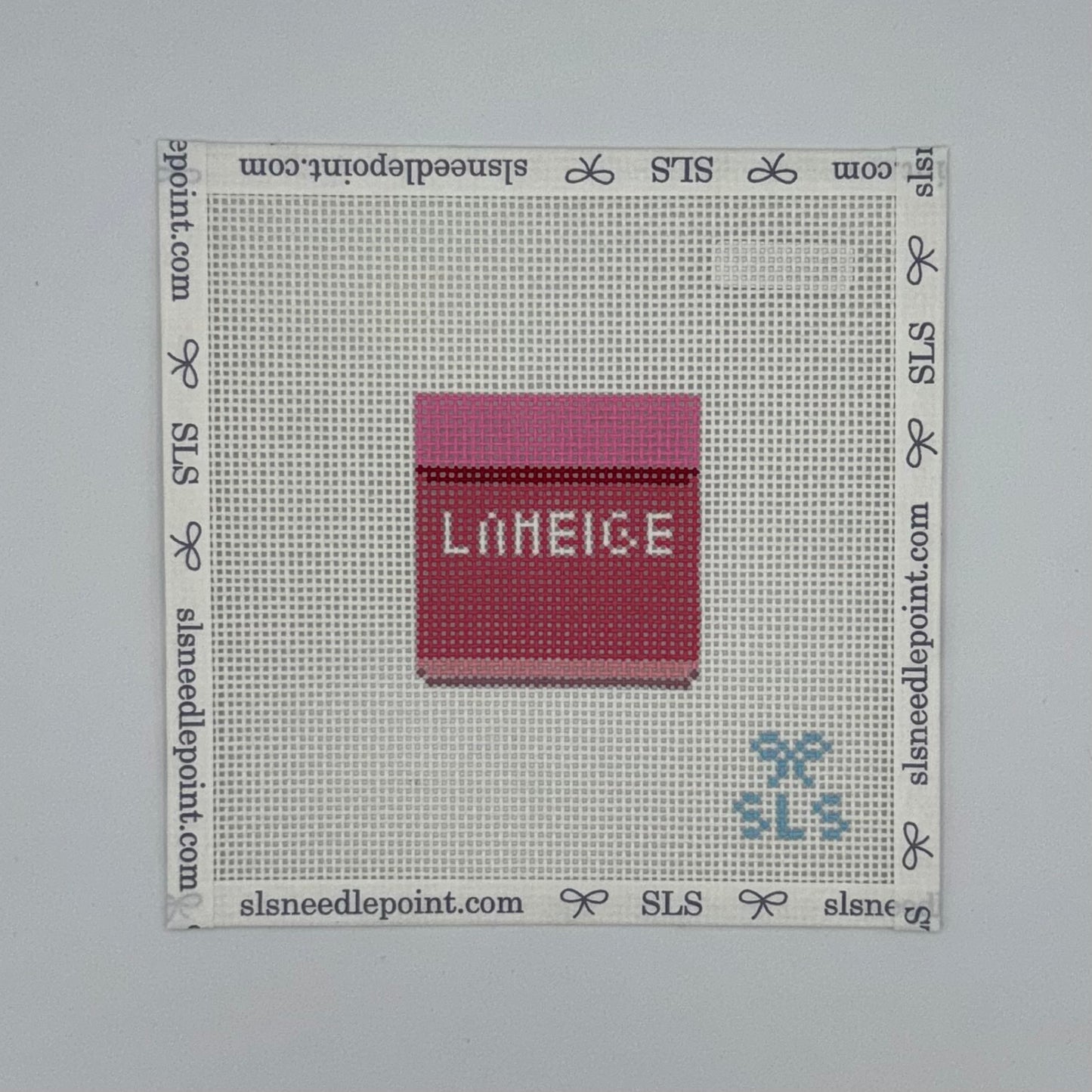 Lip Mask Needlepoint Canvas
