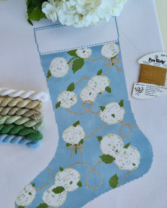 Hydrangea Stocking Blue