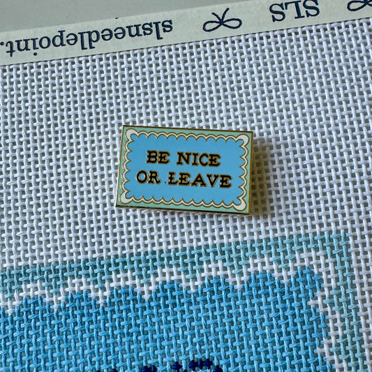 Needleminder Be Nice or Leave