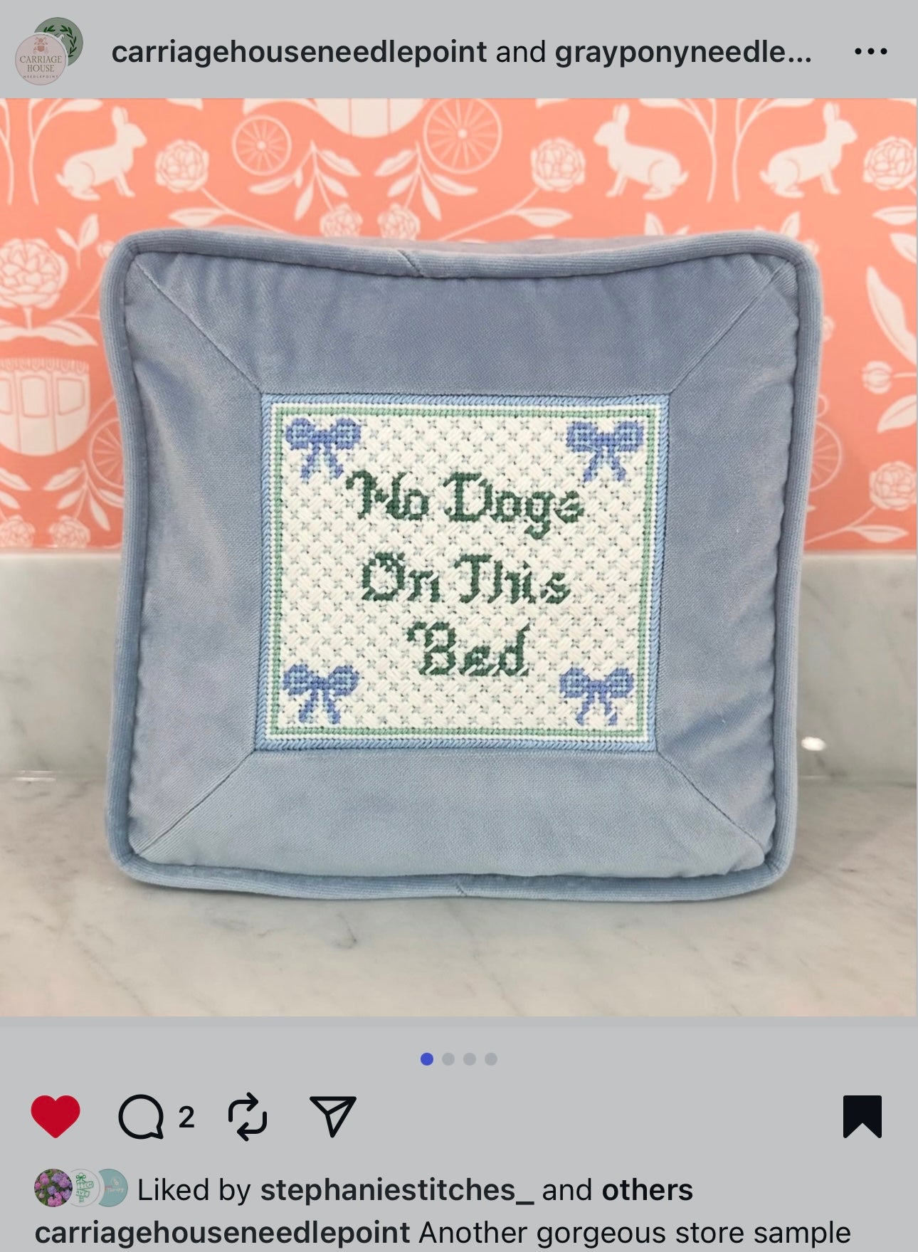 No Dogs on this Bed