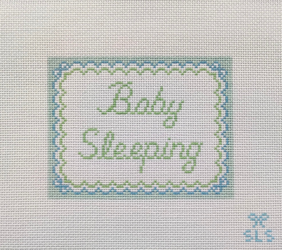 Baby Sleeping - Pink Bows