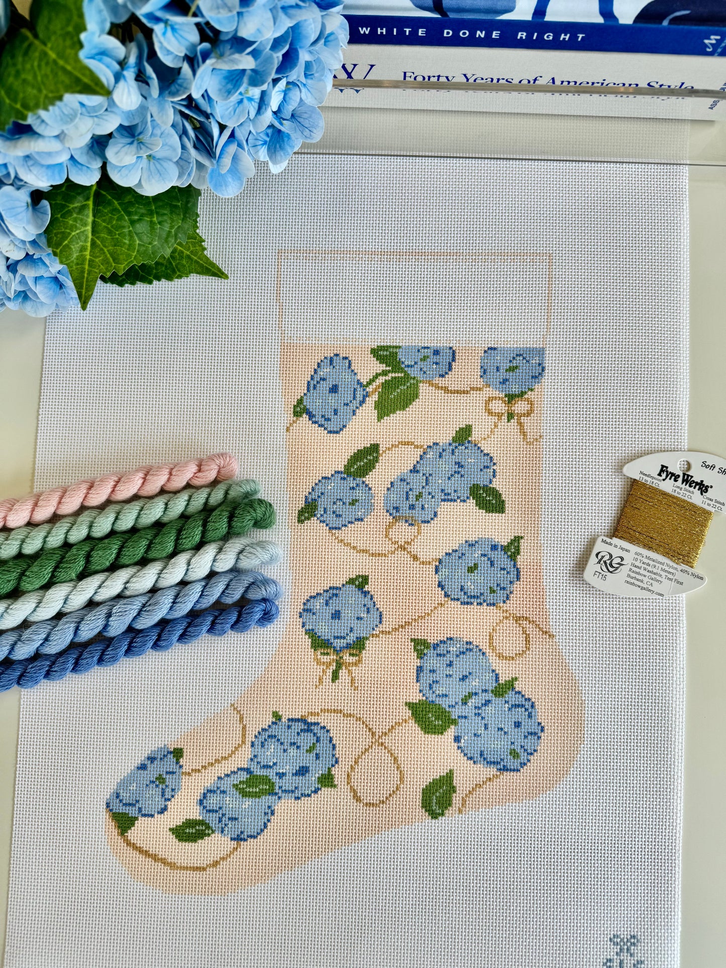 Hydrangea Stocking Pink