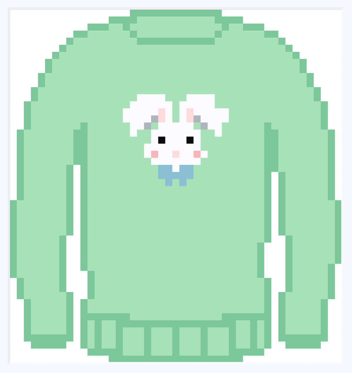 Bunny Sweater Digital Download