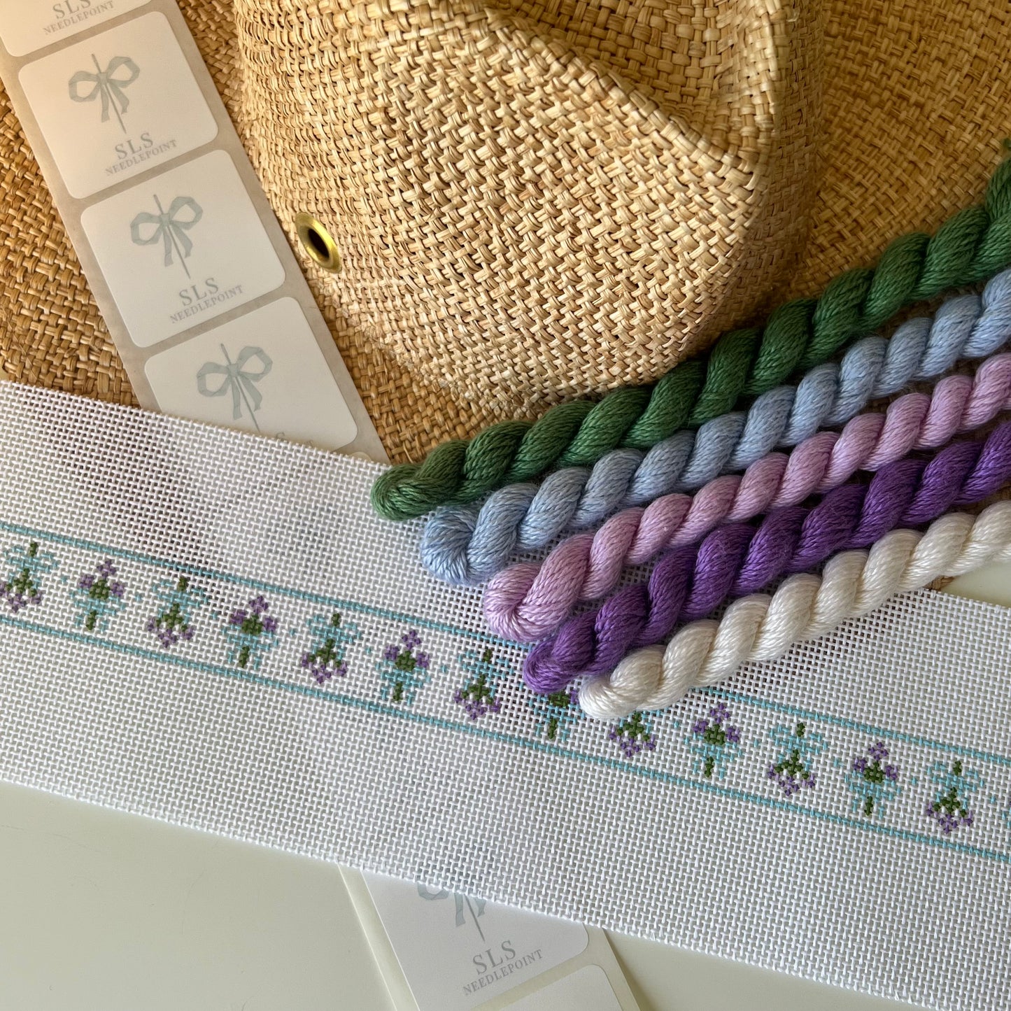 Floral Hatband
