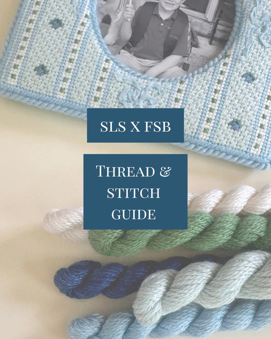 SLS x FSB Blue Frame Stitch Guide
