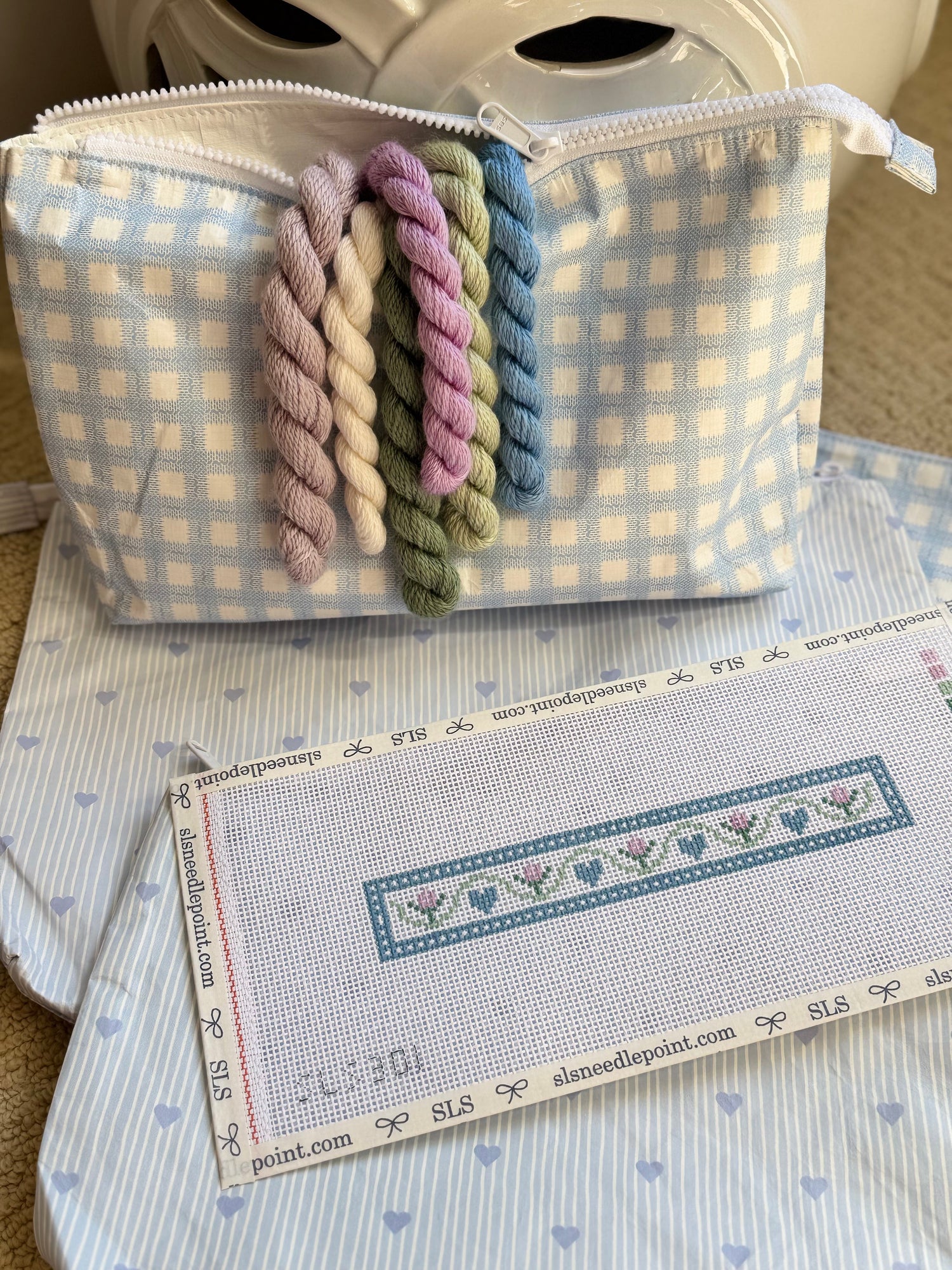 Needlepoint Project Bags