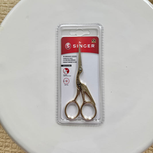 Singer 4” Embroidery Scissors