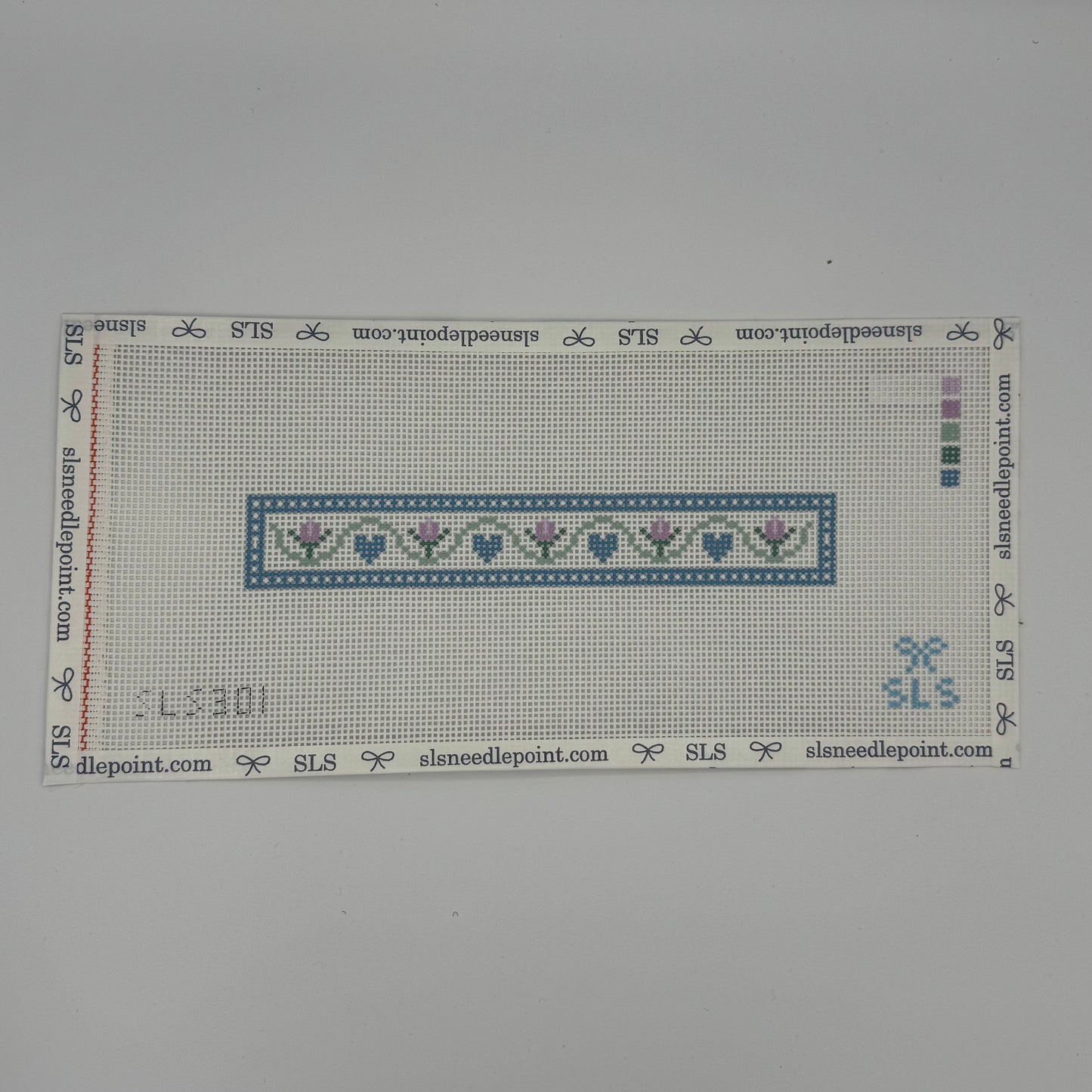 Love & Tulips Needlepoint Canvas 13 mesh