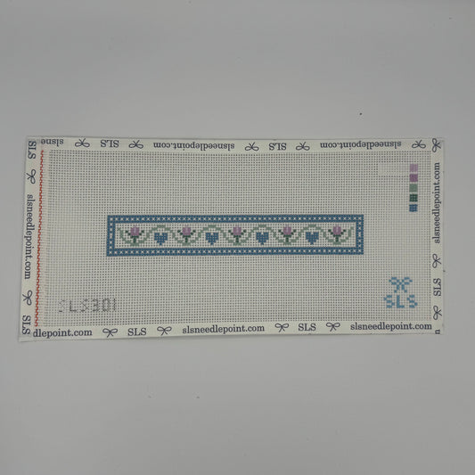 Love & Tulips Needlepoint Canvas 13 mesh