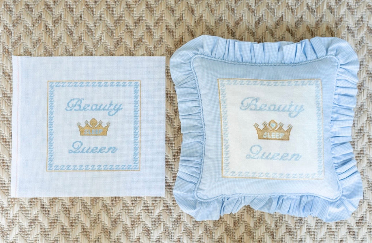 Beauty “Sleep” Queen Needlepoint Canvas