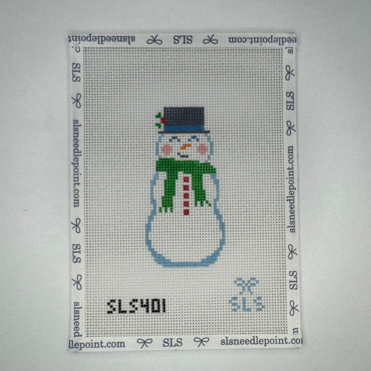 Snowman Needlepoint Canvas