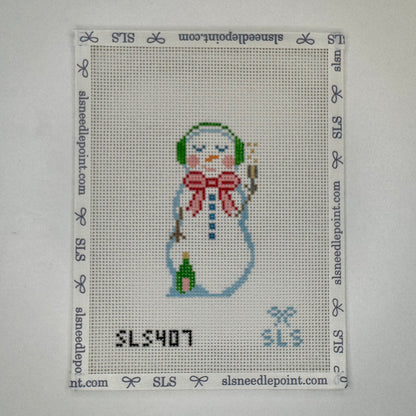 Champagne Snow Woman