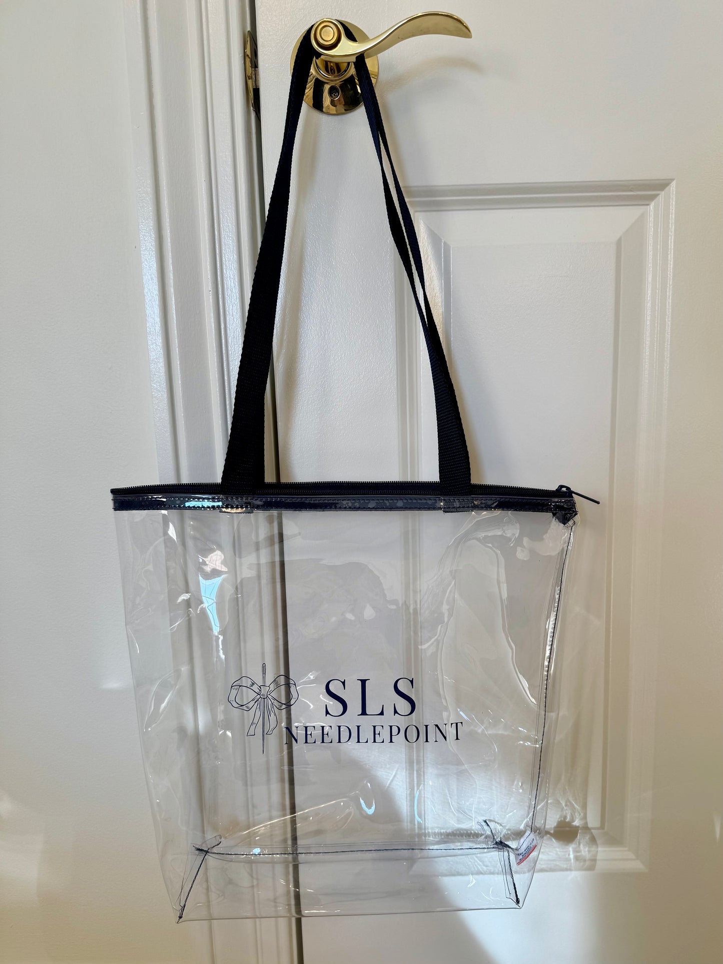 SLS Needlepoint Zippered Project Bags