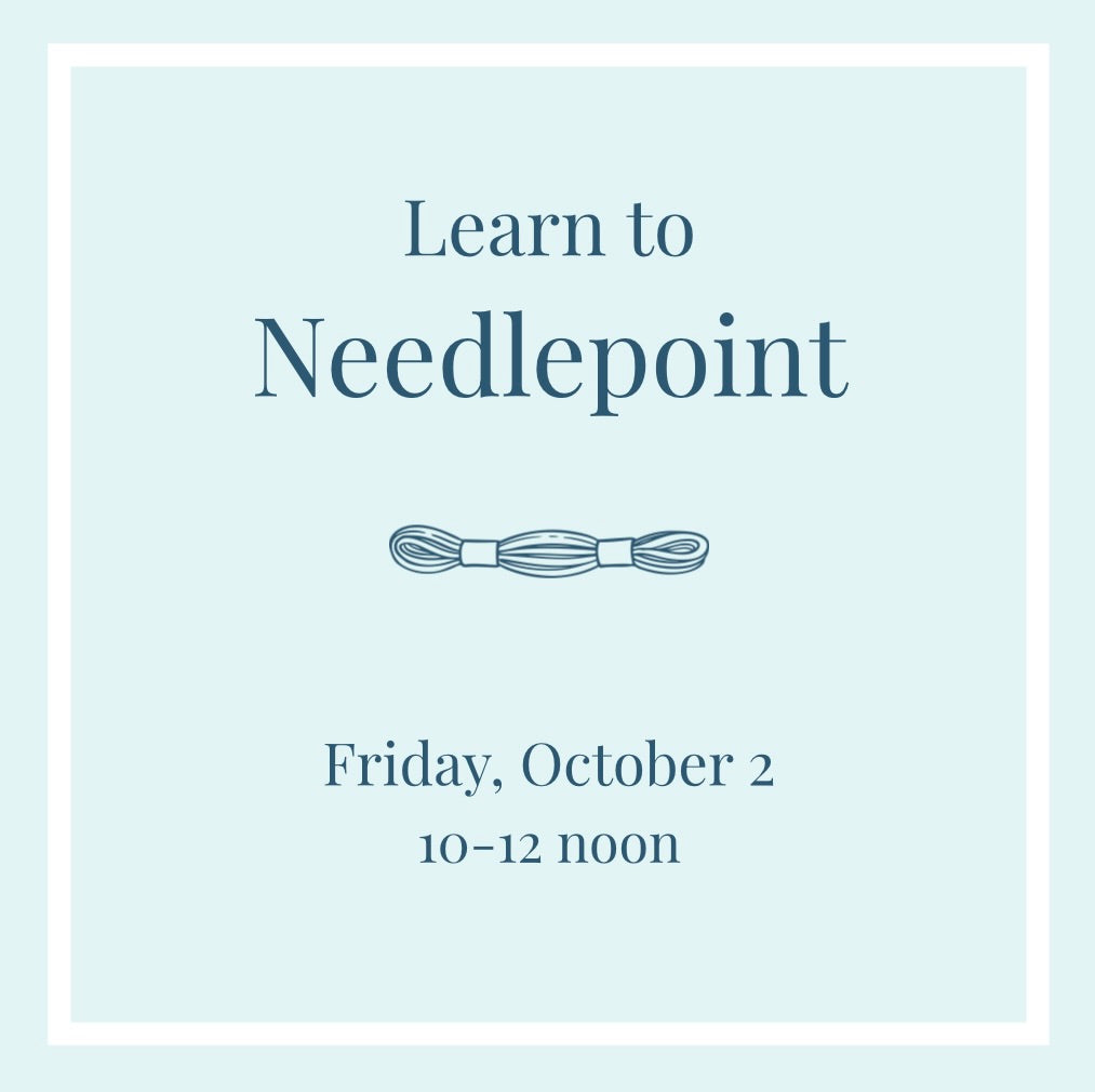Learn to Needlepoint at Crewy Woo, Bethlehem