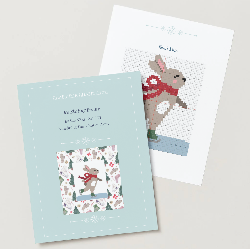 Ice Skating Bunny - Chart for Charity 2025